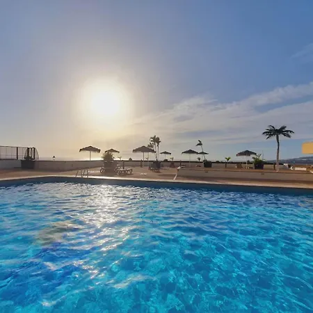 Ocean View, Two Bedroom Apartment With Heated Pool In Sunset Complex Costa Adeje  Exterior photo